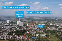 Đường Vành đai 3,5 sẽ mở theo quy hoạch qua huyện Thanh Trì, Hà Nội