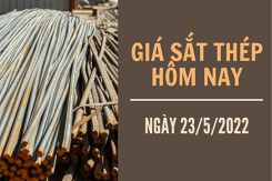 Giá sắt thép xây dựng hôm nay 23/5: Tiếp tục đi lên trên Sàn giao dịch Thượng Hải
