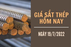 Giá sắt thép xây dựng hôm nay 19/7: Tiếp đà tăng hơn 100 nhân dân tệ