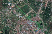 Đường có thể mở theo quy hoạch ở thị trấn Tây Đằng, huyện Ba Vì, Hà Nội (phần 2)