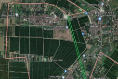 Đường có thể mở theo quy hoạch ở xã Đại Thắng, huyện Phú Xuyên, Hà Nội (phần 1)