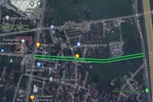 Đường có thể mở theo quy hoạch ở xã Ngũ Hiệp, huyện Thanh Trì, Hà Nội (phần 1)