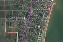 Đường sẽ mở theo quy hoạch ở xã Hoằng Thanh, Hoằng Hóa, Thanh Hóa