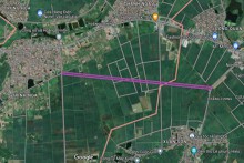 Đường sẽ mở theo quy hoạch ở xã Hoằng Trinh, Hoằng Hóa, Thanh Hóa