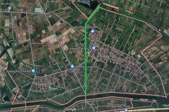 Đường sẽ mở theo quy hoạch ở xã Tam Thuấn, huyện Phúc Thọ, Hà Nội