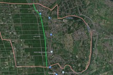 Đường có thể mở theo quy hoạch ở xã Lam Điền, huyện Chương Mỹ, Hà Nội (phần 2)