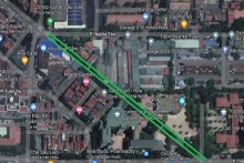 Đường sẽ mở theo quy hoạch ở phường Dịch Vọng Hậu, quận Cầu Giấy, Hà Nội