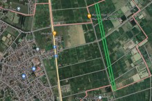 Đường có thể mở theo quy hoạch ở xã Phương Trung, huyện Thanh Oai, Hà Nội