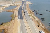 Cận cảnh đường ven biển gần 1.500 tỷ nối TP Tam Kỳ đến sân bay Chu Lai đang thi công