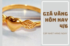 Giá vàng hôm nay 4/6: Vàng SJC vừa đi ngang vừa giảm nhẹ 50.000 đồng/lượng trong phiên cuối tuần