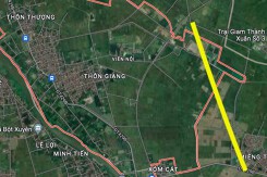 Đường sẽ mở theo quy hoạch ở xã Viên Nội, Ứng Hoà, Hà Nội