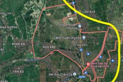 Đường sẽ mở theo quy hoạch ở thị trấn Vân Đình, Ứng Hoà, Hà Nội