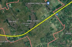 Đường sẽ mở theo quy hoạch ở xã Tảo Dương Văn, Ứng Hoà, Hà Nội