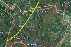Đường sẽ mở theo quy hoạch ở xã Trung Tú, Ứng Hoà, Hà Nội