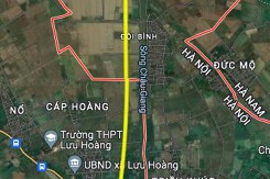 Đường sẽ mở theo quy hoạch ở xã Đội Bình, Ứng Hoà, Hà Nội
