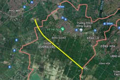 Đường sẽ mở theo quy hoạch ở xã Đồng Quang, Quốc Oai, Hà Nội (phần 1)