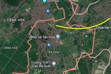 Đường sẽ mở theo quy hoạch ở xã Tân Hoà, Quốc Oai, Hà Nội (phần 2)