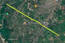 Đường sẽ mở theo quy hoạch ở xã Long Thành Nam, thị xã Hoà Thành, tỉnh Tây Ninh (phần 3)