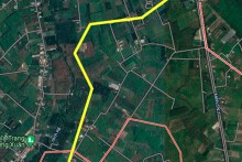 Đường sẽ mở theo quy hoạch ở xã Trường Hoà, thị xã Hoà Thành, tỉnh Tây Ninh (phần 2)