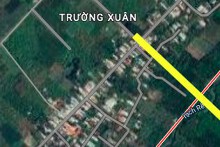 Đường sẽ mở theo quy hoạch ở xã Trường Hoà, thị xã Hoà Thành, tỉnh Tây Ninh (phần 4)