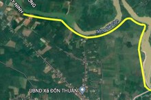 Đường sẽ mở theo quy hoạch ở xã Đôn Thuận, thị xã Trảng Bàng, tỉnh Tây Ninh (phần 1)