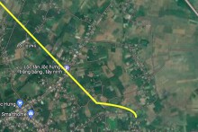 Đường sẽ mở theo quy hoạch ở phường Lộc Hưng, thị xã Trảng Bàng, tỉnh Tây Ninh (phần 1)