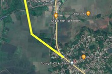 Đường sẽ mở theo quy hoạch ở phường An Tịnh, thị xã Trảng Bàng, tỉnh Tây Ninh (phần 6)