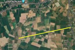Đường sẽ mở theo quy hoạch ở xã Phan, huyện Dương Minh Châu, tỉnh Tây Ninh (phần 1)