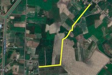Đường sẽ mở theo quy hoạch ở xã Chà Là, huyện Dương Minh Châu, tỉnh Tây Ninh (phần 1)