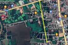 Đường sẽ mở theo quy hoạch ở phường Hiệp Tân, thị xã Hoà Thành, tỉnh Tây Ninh (phần 1)