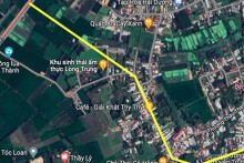 Đường sẽ mở theo quy hoạch ở phường Long Thành Trung, thị xã Hoà Thành, tỉnh Tây Ninh (phần 3)