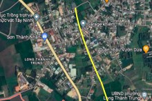 Đường sẽ mở theo quy hoạch ở phường Long Thành Trung, thị xã Hoà Thành, tỉnh Tây Ninh (phần 4)