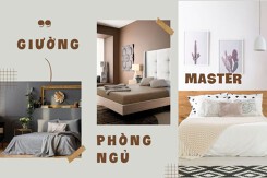 Giường phòng ngủ master và nguyên tắc lựa chọn bạn cần biết