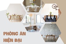 Gợi ý cách bày trí phòng ăn hiện đại, hợp xu hướng dành cho các gia đình