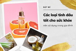 Tìm hiểu về một số loại tinh dầu tốt cho sức khỏe nên dùng trong gia đình
