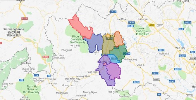 Bản đồ quy hoạch Điện Biên mới nhất 
