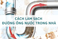 Bật mí 5 cách làm sạch đường ống nước trong nhà hiệu quả
