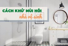 Top 5 cách khử mùi hôi nhà vệ sinh chung cư hiệu quả