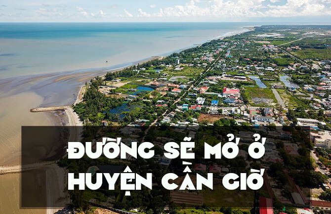 Đường sẽ mở ở huyện Cần Giờ, TP HCM mới nhất