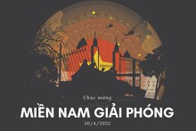Những hình ảnh chúc mừng 30/4 ý nghĩa và mới nhất năm 2022