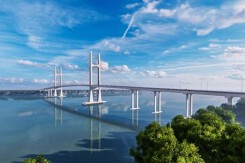 Khởi công cầu Rạch Miễu 2 trị giá hơn 5.100 tỷ đồng qua sông Tiền