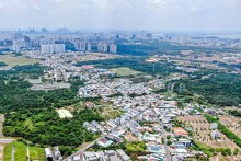 Hình thành hai tuyến đường huyết mạch kết nối đô thị Cần Giuộc, Long An