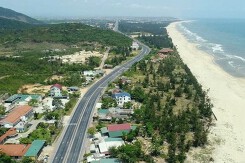 Khởi công dự án đường ven biển Quảng Trị dài 55 km