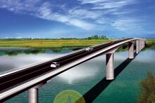 Xây cầu Bến Mới vượt sông Đáy, nối Nam Định với Ninh Bình