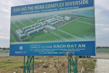 Tiến độ ba dự án của Bách Đạt An ở Quảng Nam mà người dân mua nhiều năm trước vẫn chưa được giao đất
