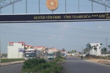 Thanh Hóa sắp đấu giá 8 lô đất tại Yên Định, khởi điểm 2,5 tỷ đồng