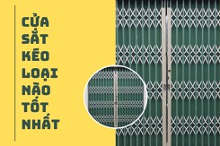 Cửa sắt kéo loại nào tốt nhất hiện nay? Top 3 mẫu cửa chất lượng năm 2022