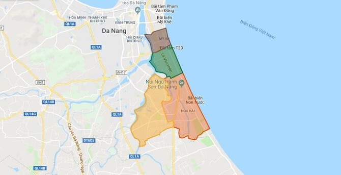 Đường sẽ mở ở quận Ngũ Hành Sơn mới nhất