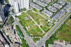 Những khu đất có thể xây thêm công trình cao tầng ở Lê Văn Lương, Lê Văn Lương kéo dài - Bài 9: Gần 3 ha ở nút giao Nguyễn Thanh Bình - Ngô Thì Nhậm kéo dài