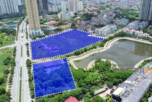 Những khu đất có thể xây thêm công trình cao tầng ở Lê Văn Lương, Lê Văn Lương kéo dài - Bài 6: Dự án 32 tầng bên hồ Trung Văn của ICON4 và NHS